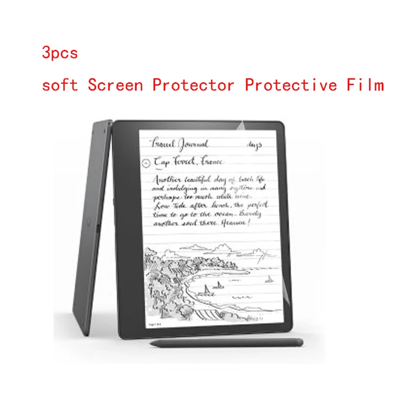 Soft PET Matte anti glare/Clear HD Screen Protector Protective Guard Film For Amazon Kindle Scribe 10.2inch 2024, 3pcs