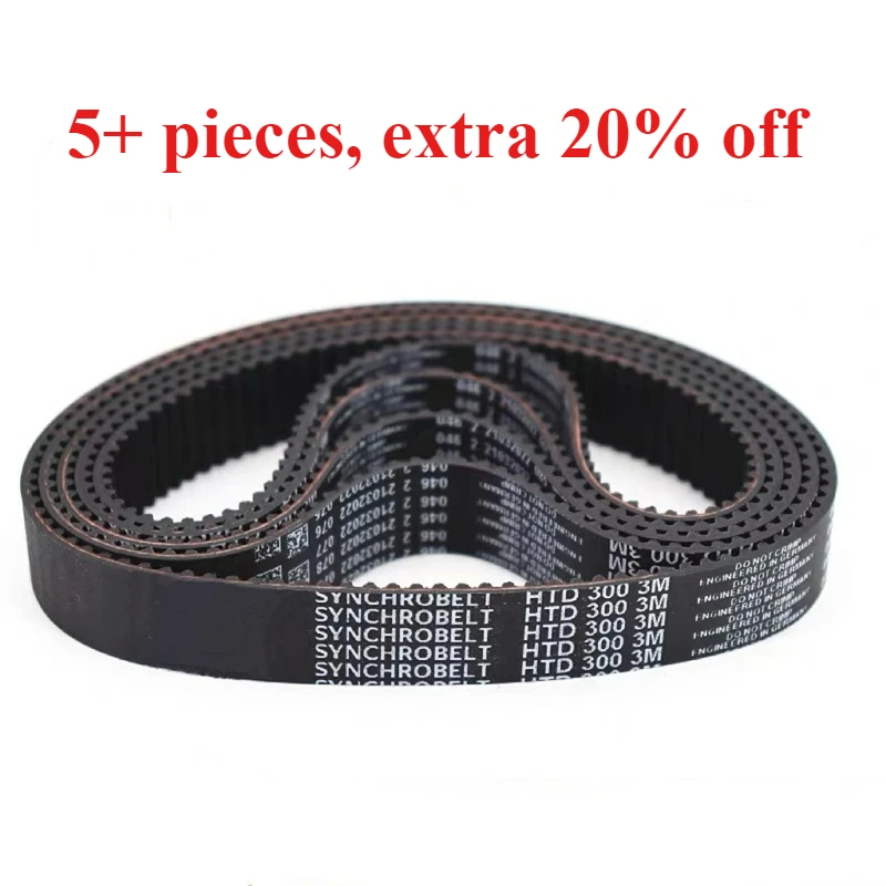 Germany SYNCHROBELT HTD 3M Timing Belt HTD 399-3M 405-3M 411-3M 420-3M 426-3M 432-3M 435-3M 441-3M 444-3M 447-3M 459-3M 462-3M