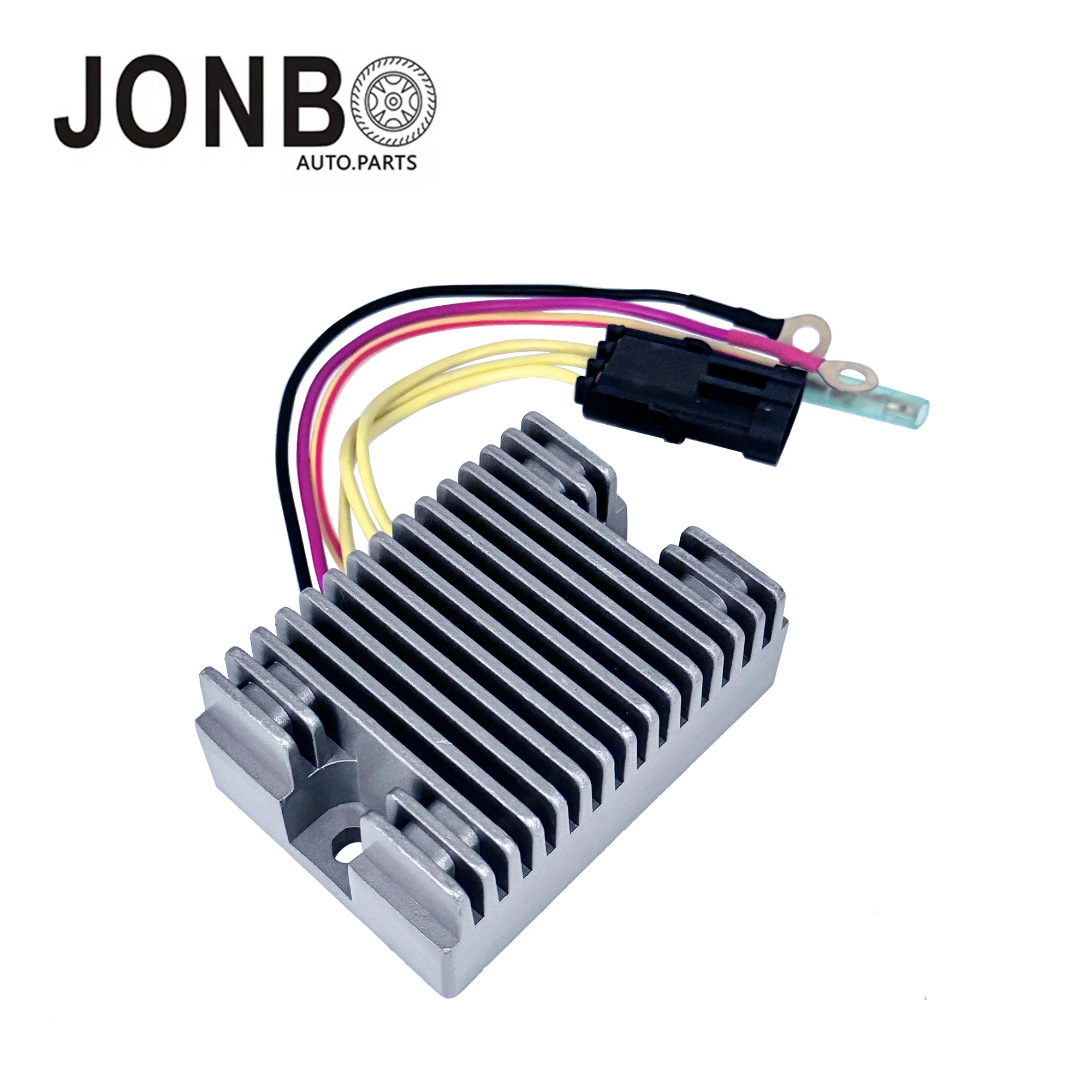 JONBO 4011182 Motorcycle Metal Voltage Regulator Rectifier Compatible with HAW300 4x4 2006-2008 Polaris 300 HO F/C