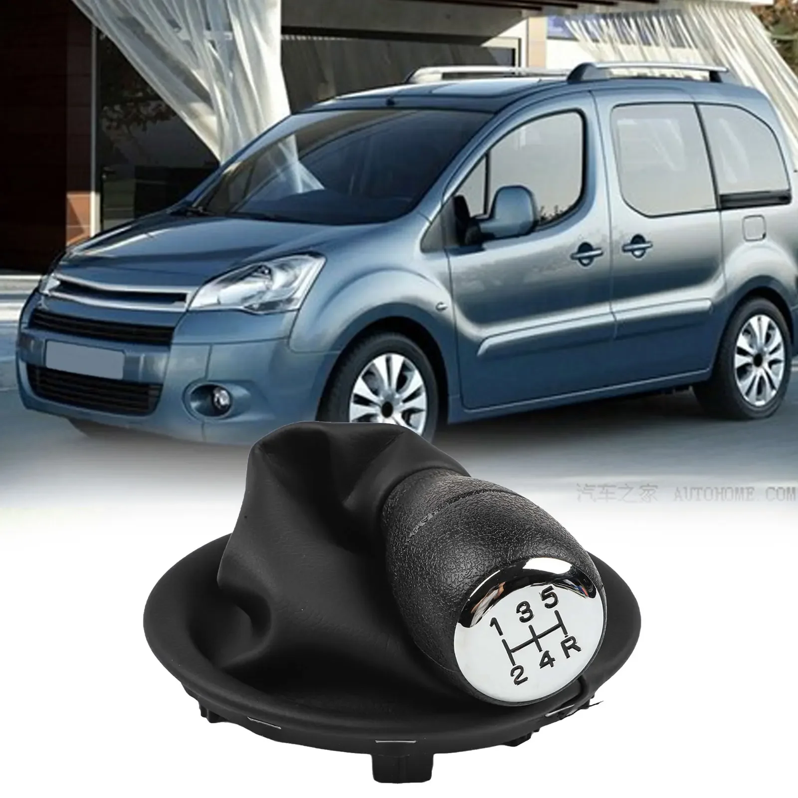 Car Interior Accessory Shift Knob Cover Easy Installation Elegant Appearance Sleek Design Visual Refined Details