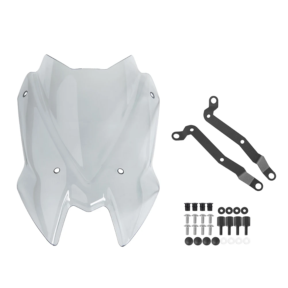 Z650 Z900 Windscreen Windshield For Kawasaki Z 650 900 2020-2024 2022 Motorcycle Sports Wind Screen Shield Viser VIsor Deflector