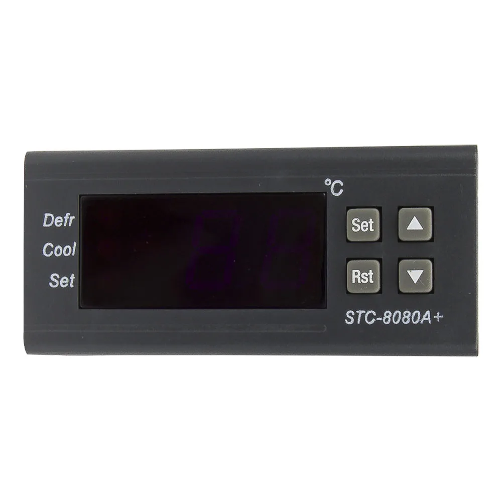 STC-8080A temperature controller AC 220V 110V AC/DC 24V 12V STC-8080A+