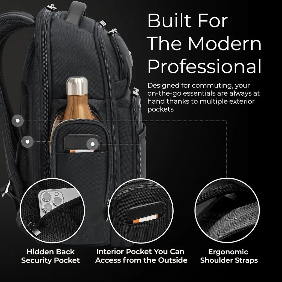 Briggs und Riley großer Cargo-Rucksack für Damen und Herren – Laptop-Rucksack für Arbeit und Reisen, geräumiger und langlebiger, gepolsterter Riemen