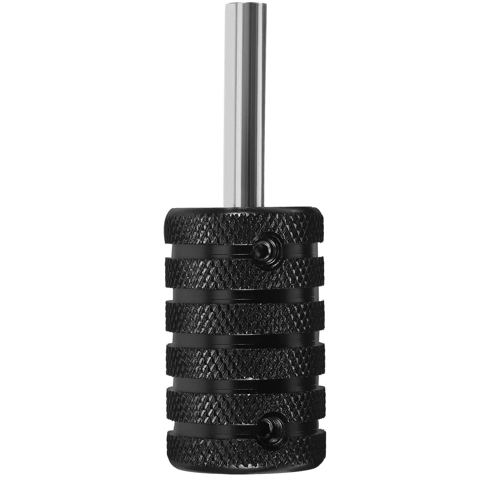 30Mm Aluminum Alloy Tattoo Handle Grip Replaceable Self-Locking Design Fashionable Texture Smooth Tattooing Experience Tattoo