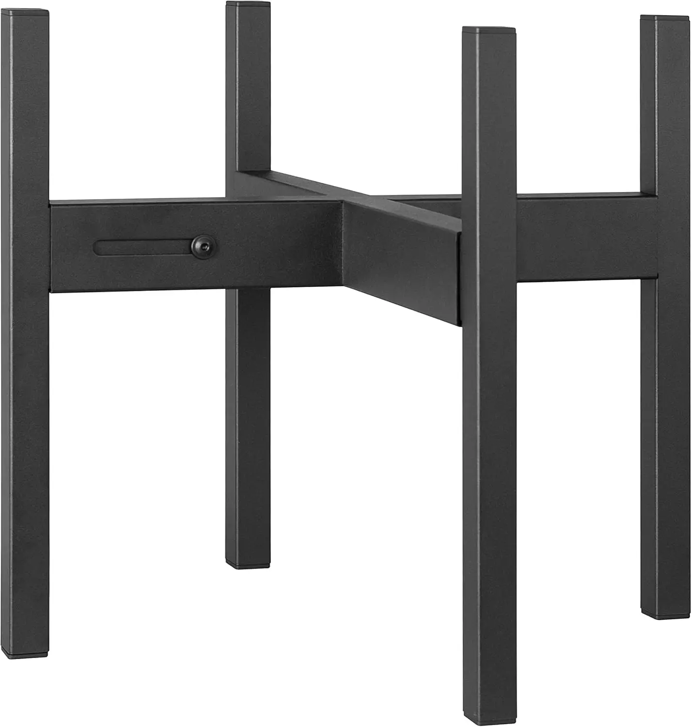 

Регулируемая подставка для растений для горшков диаметром 12-16 дюймов, прочный металлический держатель для использования в помещении и на улице - простая сборка