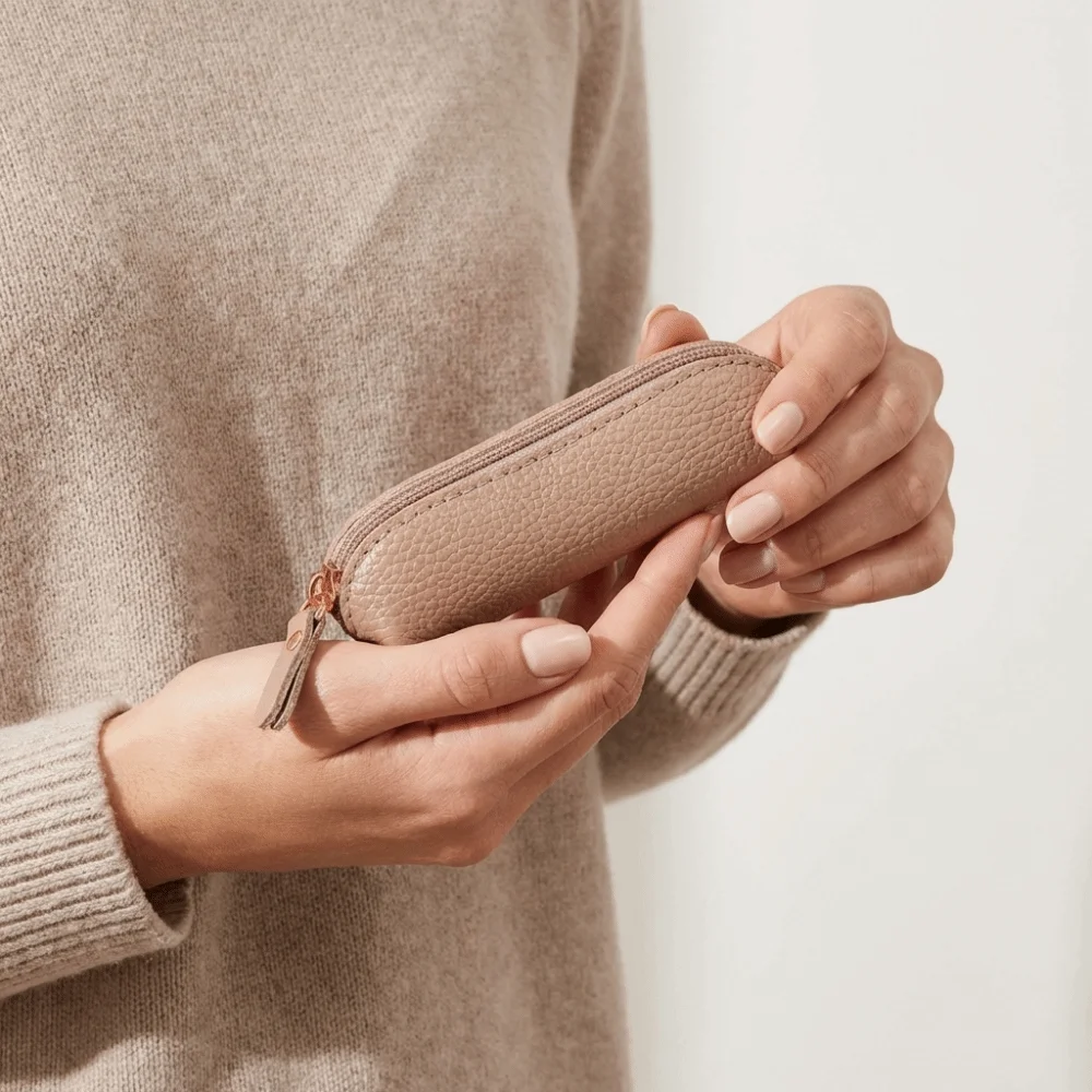 Gift Solid Color Women's Wallet Zipper Waterproof Mini Coin Bag Compact Durable PU Leather Coin Purse Student