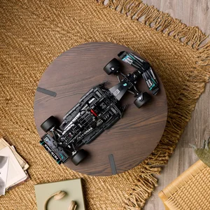 빌딩 블록 도시 슈퍼 스피드 레이스 카 어셈블리 모델 차량 DIY 조립 장난감 아이 선물 6 최고의 판매 batwing 레고 -№4