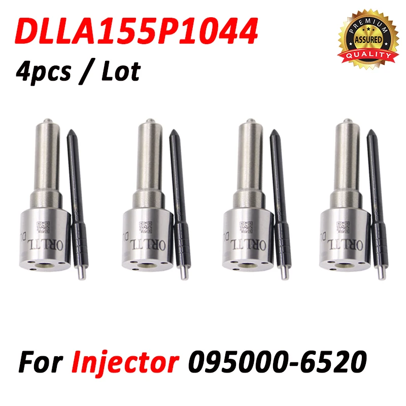 4pcs New Nozzle DLLA155P1044 0934001044 Diesel Fuel Injection Spray DLLA 155 P 1044 for 095000-6520