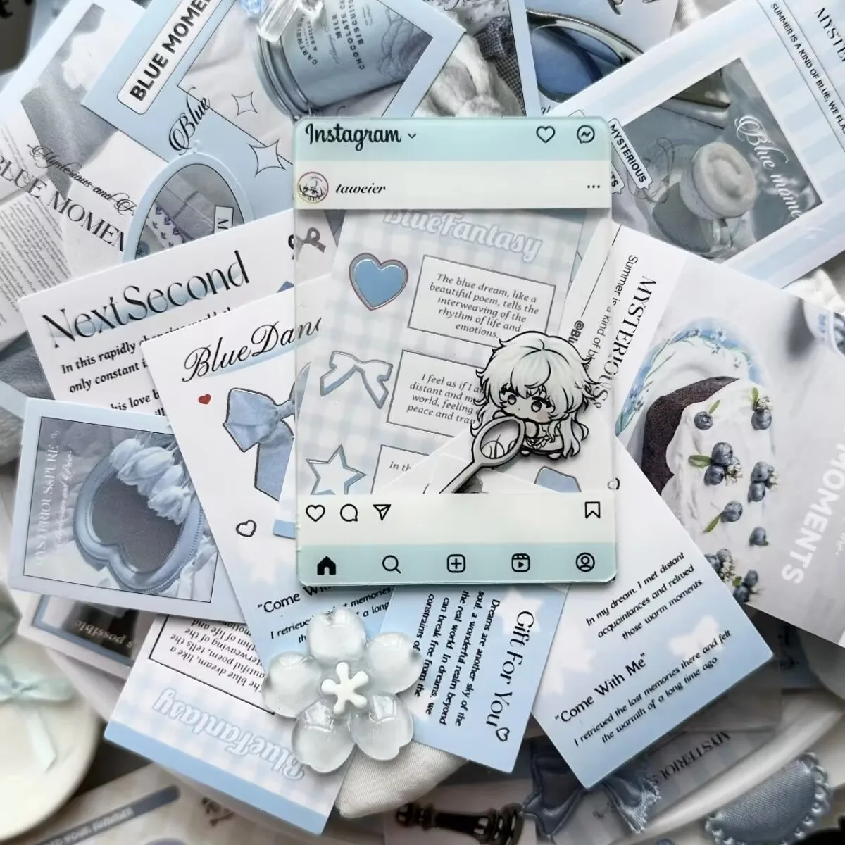 Saya menjadi dewa dalam permainan horor itu. ""White Willow Xieta"" Ba Ji Gu Zi sebagai hadiah musim kelulusan untuk teman Kartu lencana