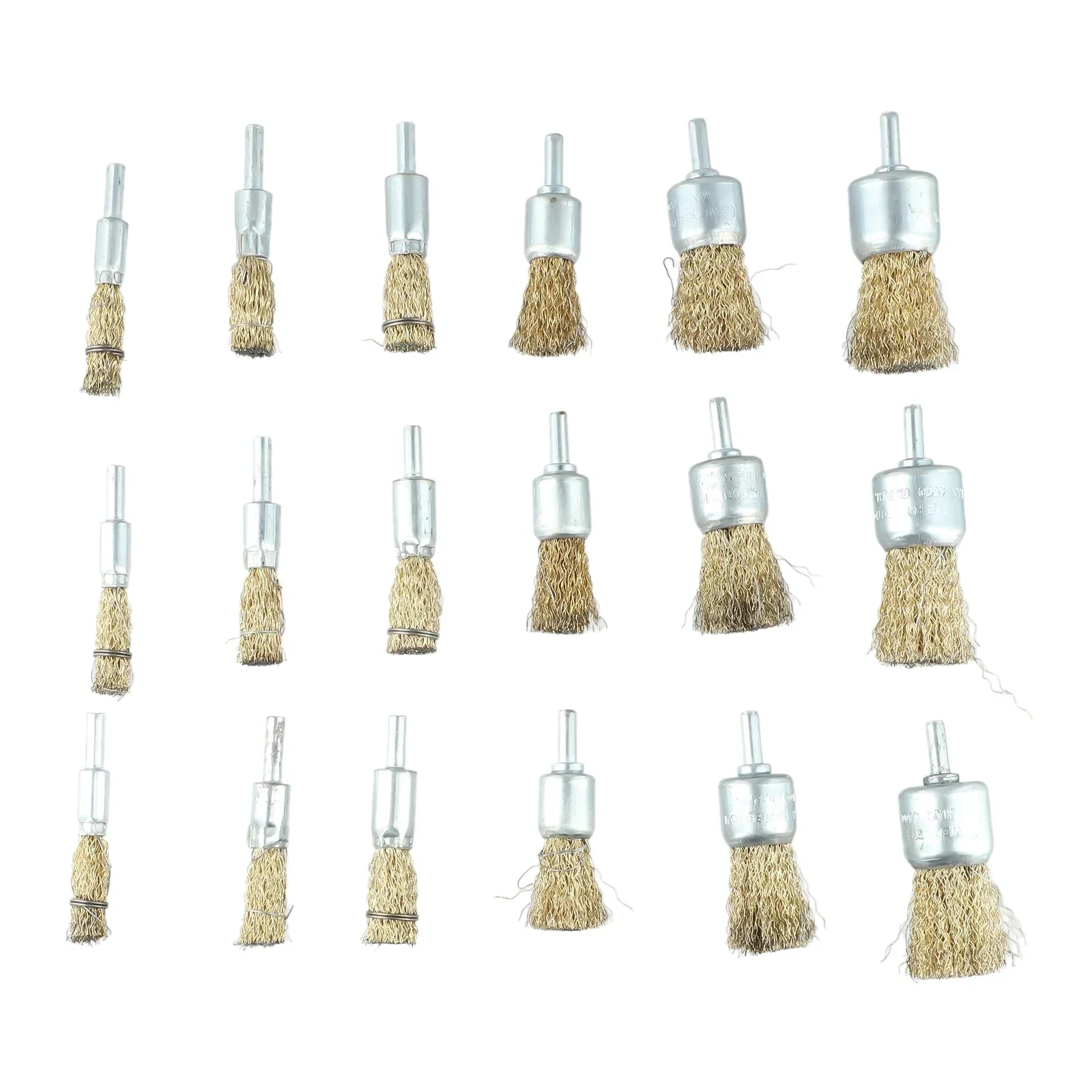 

Power Tool Wire Brush 1" Brushes Copper Plating Grinder Rotary Tool 0.4" 0.64" 0.8" 6mm Shank Stainless Steel