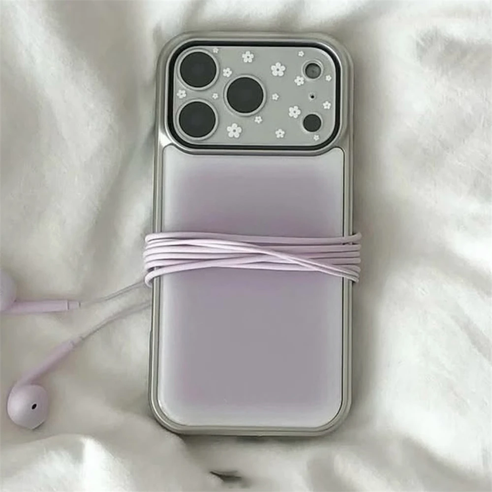 Niedliche 3D-Gradient-Epoxy-Handyhülle für iPhone 17 16e 16 15 14 13 12 11 Air Pro Max X XR XSMAX 8 7 Plus Luxuriöse Transparente Rückabdeckung