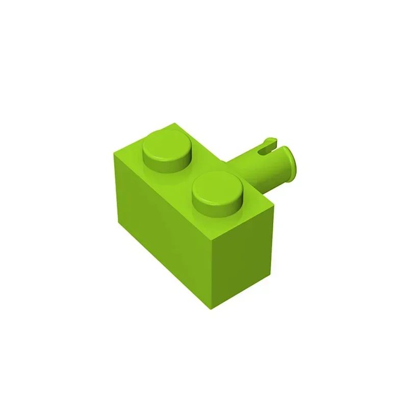 20PCS MOC Parts 2458 Modified 1x2 With Pin DIY Building Blocks High-Tech Connector Stacking Bricks Educational Toys for Kids