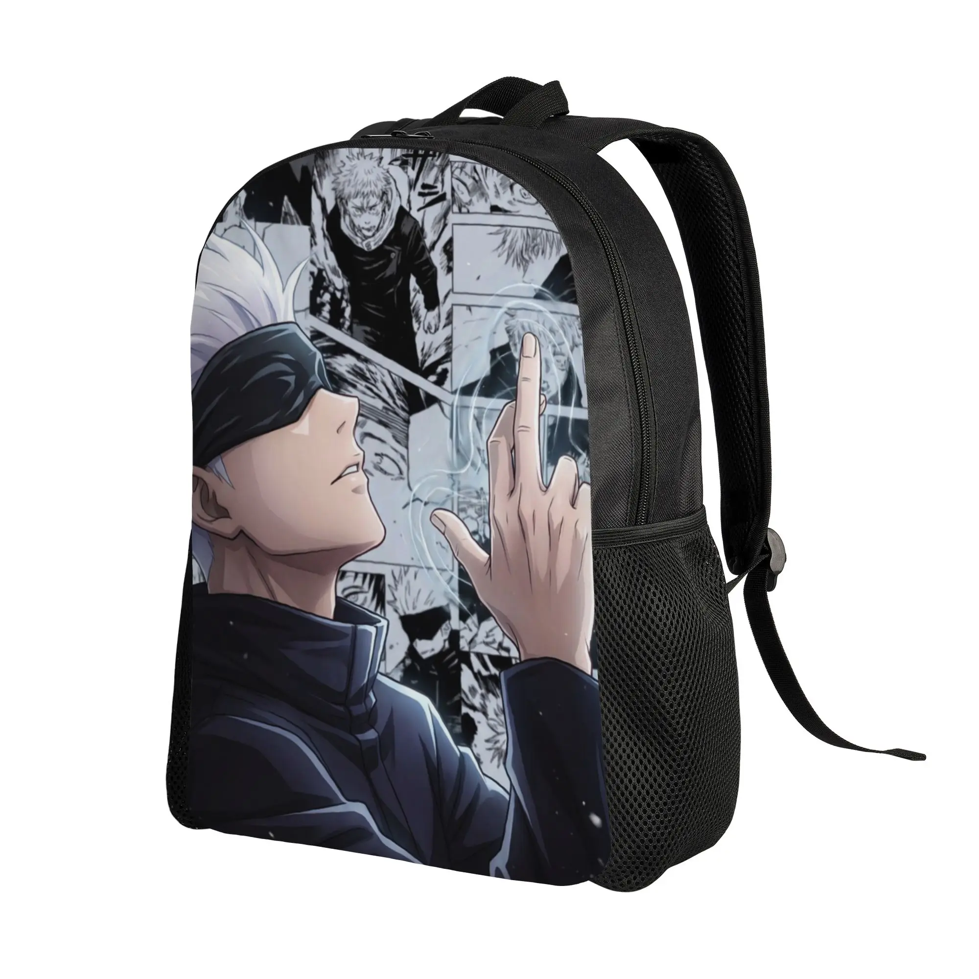 Back to school season Satoru Gojo (3) Backpack Jujutsu Kaisen High School Students Vintage Backpack