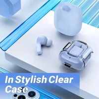T2 Tws Wireless Bluetooth Headset Transparent Headphones ENC Power Digital Display Stereo Sound Earphones for All Smartphones 2