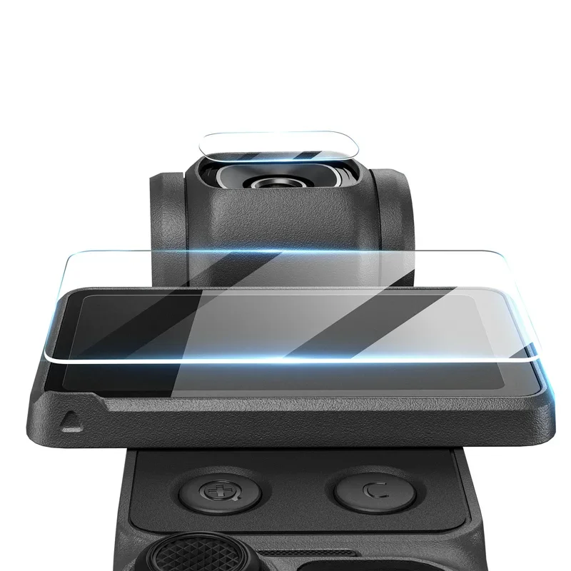 9H Tempered Glass For DJI Osmo Pocket 4/3 Ultra-Clear Glass Camera Lens Screen Protector Film For DJI Pocket 4/3 Accessories