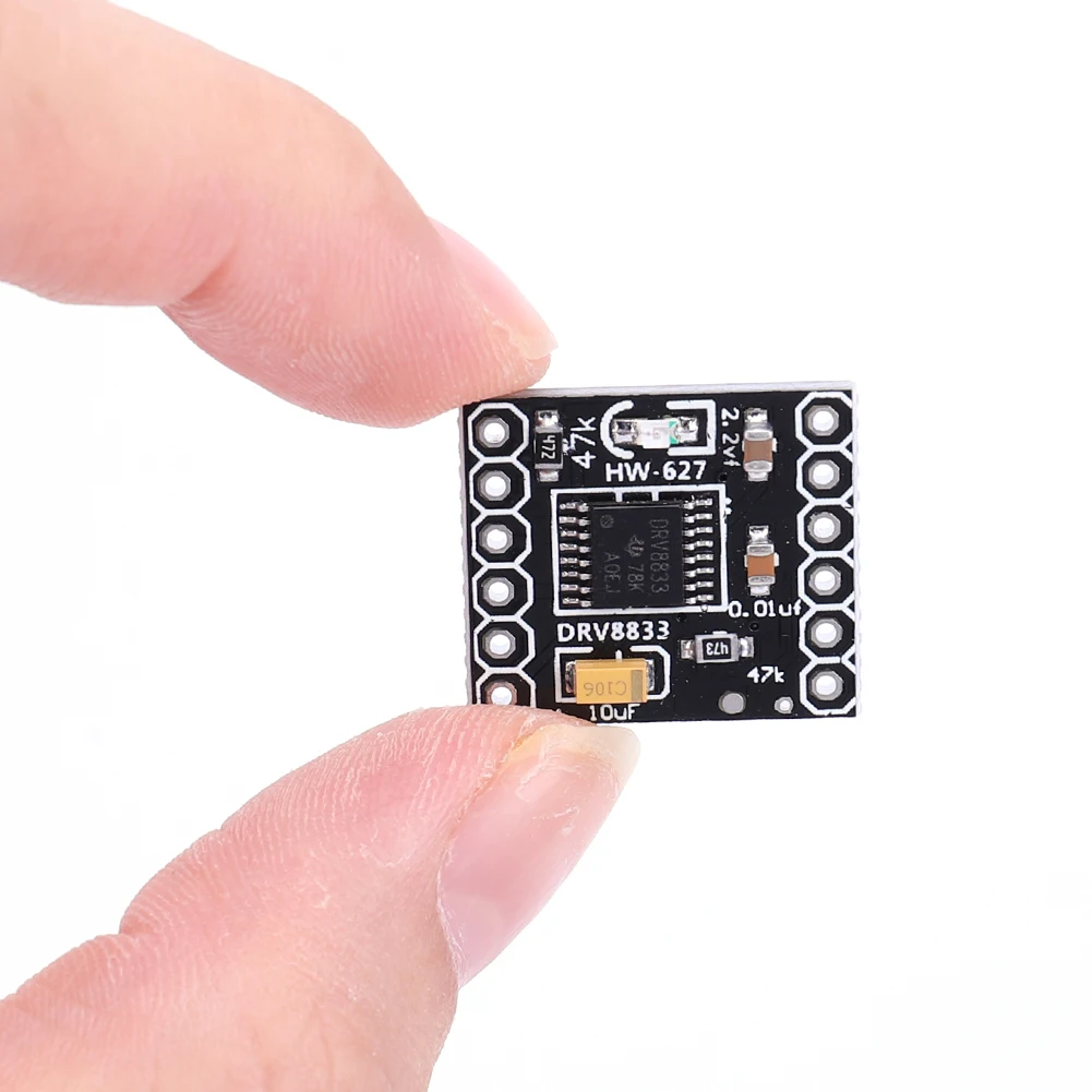 DRV8833 Motor Drive Module 2 stuks 6 Pin DC Reductiemotor Driver 1.5A Enkele H Brug Stille Stappenmotor Driver voor Arduino