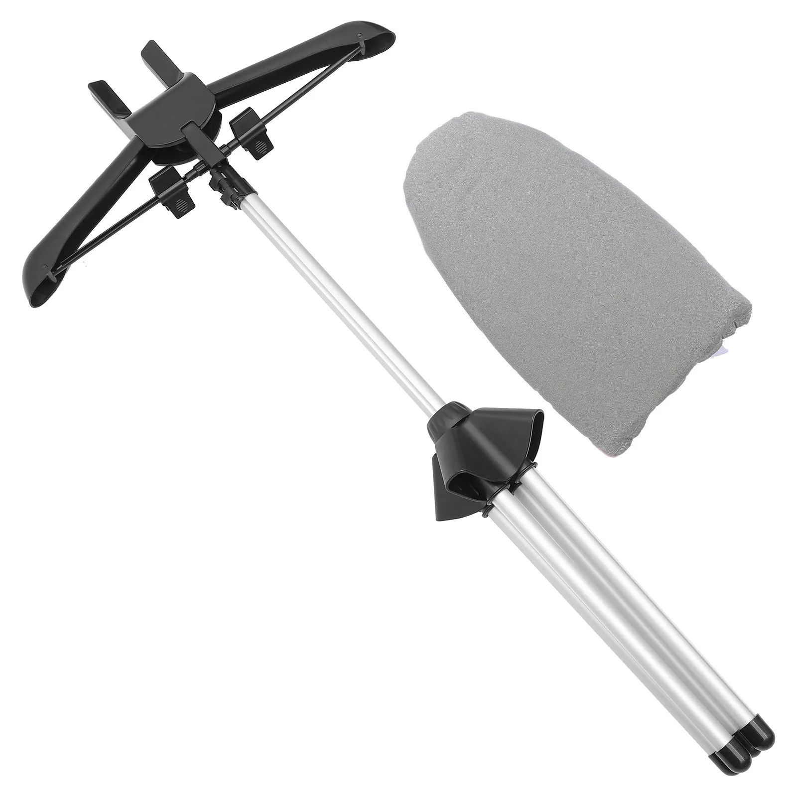 

1Set Garment Steamer Hanger Adjustable Foldable Clothes Drying Rack Practical Steaming Stand Ironing Glove Protect Hand Wrist