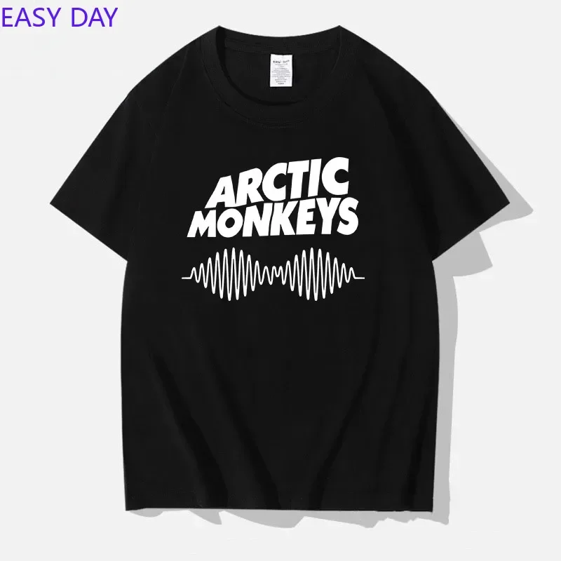 2024 Arctic Monkeys Clothes T Shirt Male Manga Casual 2022 Y2k White T Shirt T Shirt Clothes Manga