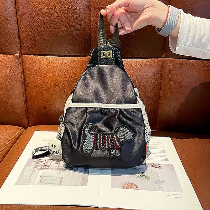 

Multifunctional Backpack Women Sling Bag 2025 New Daily Travel Brand Sac Small Bagpack Design Messenger Ita Bag