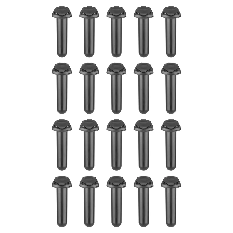 

【BIG SALE】20Pcs Flush Mount Fishing Boat Rod Holder Bracket With Cap Cover For Kayak Pole