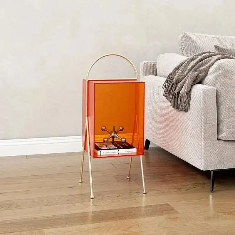 

Accent Modern Couch Console Table Entrance Cabinet Acrylic Accent Corner Table Tv Stands Cabeceros Modern Furniture YX50CT
