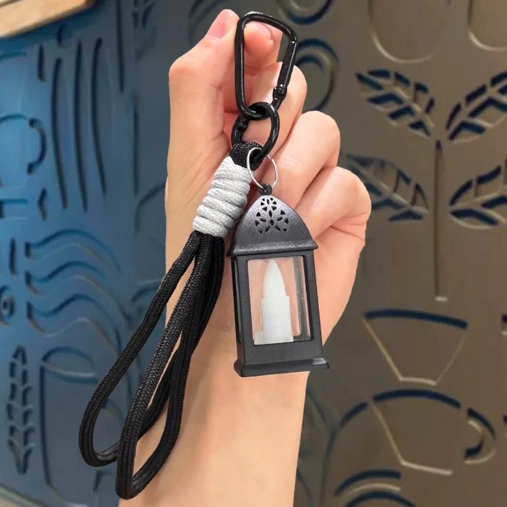 Retro Style Mini Oil Lamp Portable Miniature Lantern Light Simulation Craft Luminous Lamp LED Atmosphere Lamp Table Decor