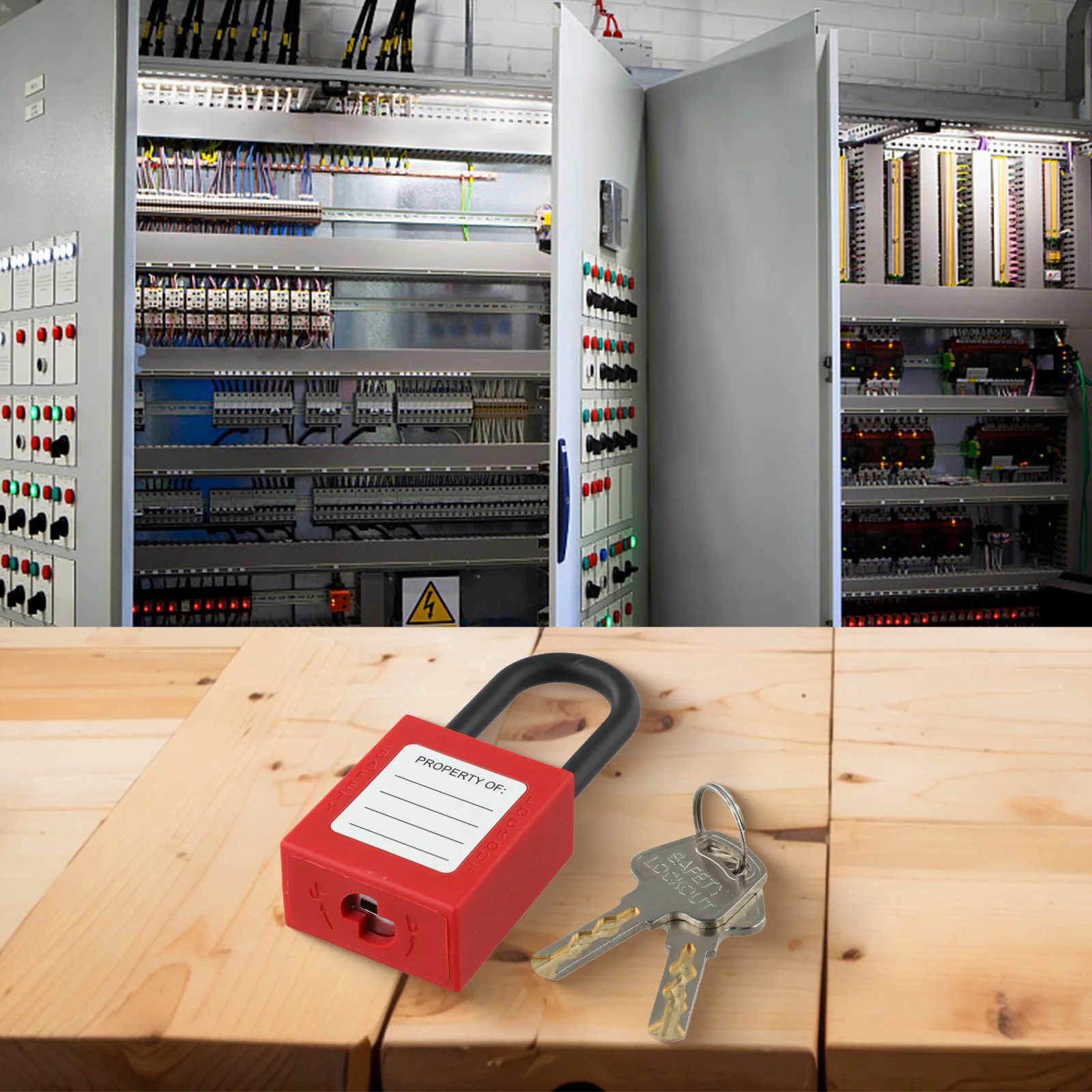 قفل مقاوم للأشعة فوق البنفسجية للحالات القاسية، قفل شعاع الارتفاع تقريبًا. قفل عازل 38 مم 1.5 بوصة، مقاومة لدرجات الحرارة القصوى