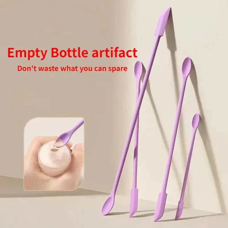 1/2Pcs mini silicon shovel, cosmetic cosmetic scraper small scraper, reusable, beauty supplies, beauty accessories