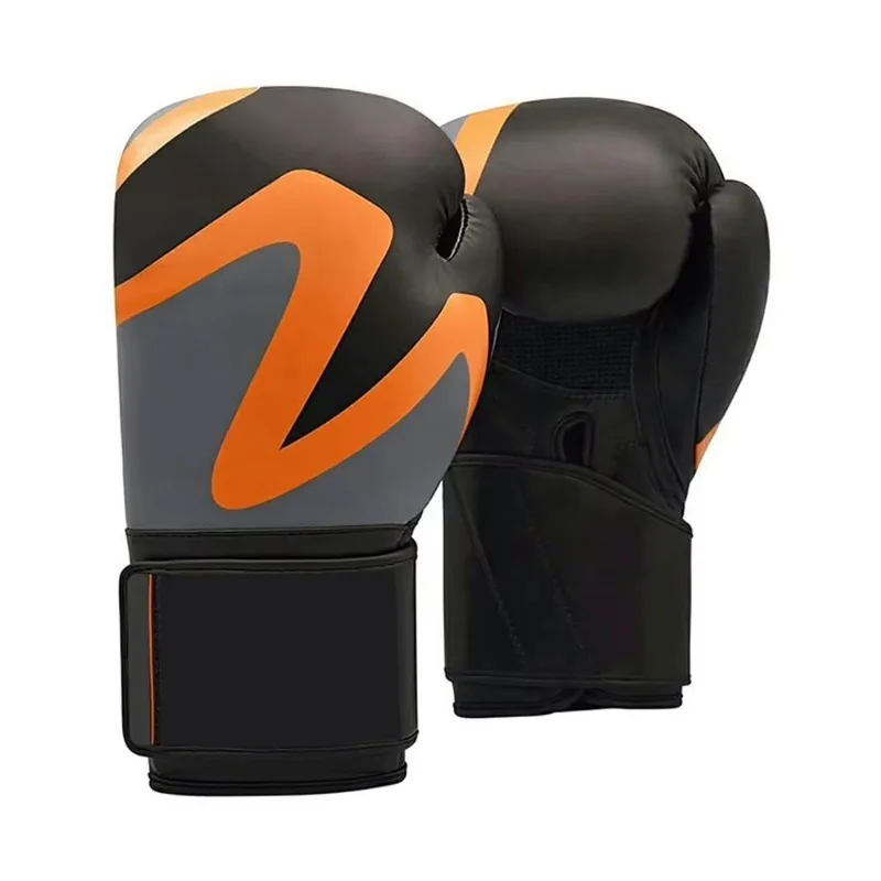 Premium Custom PU Leather Boxing Gloves, Professional Training Sparring Fight Gloves
