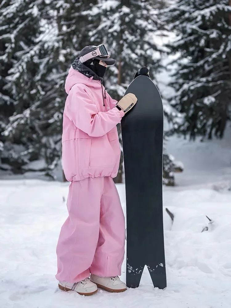 OEM Custom Women Snow Suit  Coveralls Snowsuit Skiing Outdoor Snow Sports for Women Popular Colorful Skis Suit