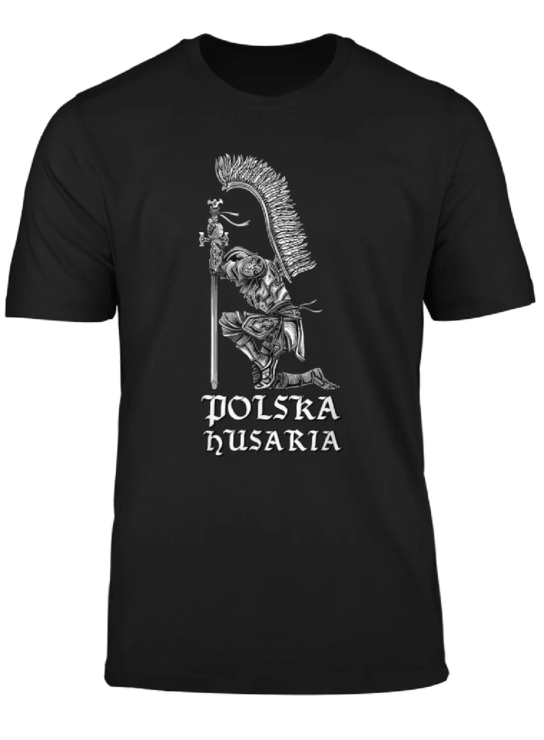 Unique Poland Warrior Polish Winged Hussar T Shirt. High Quality Cotton, Large Sizes, Breathable Top, Loose Casual T-shirt S-3XL