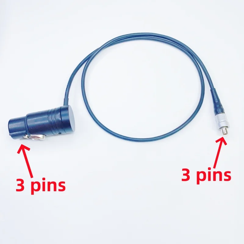 Sennheiser SK2000 Transmitter Audio Input, Connector FVB 00 3 Pin Male Plug to XLR 3 Pin Female Cable