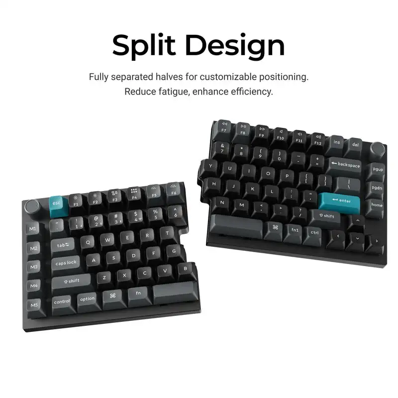 Keychron Q11 Ultra 8K Split Wireless Custom Mechanical Keyboard