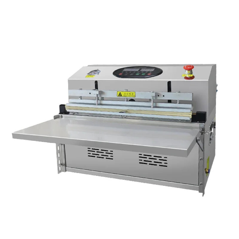 

500/600 Desktop Commercial Food Vacuum Packaging Machine Electric Single Pump Gas Vacuum Sealing Machine