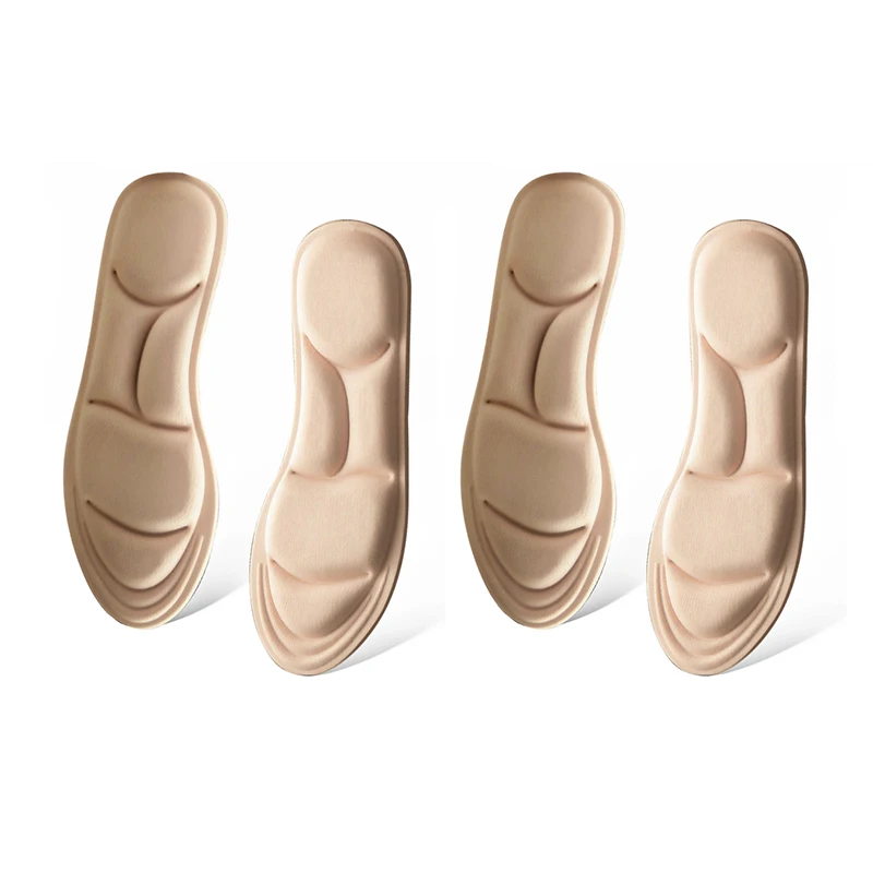1/2/4/16Pairs 5D Massage Memory Foam Einlegesohlen Für Schuhe Sohle Atmungsaktive Kissen Sport Lauf Einlegesohlen für Füße Orthopädische Einlegesohlen