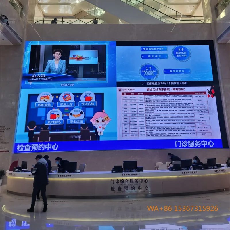

P1.25 Indoor Full Color LED Screen Customizable Display for Conference Room Exhibition Hall Hotel