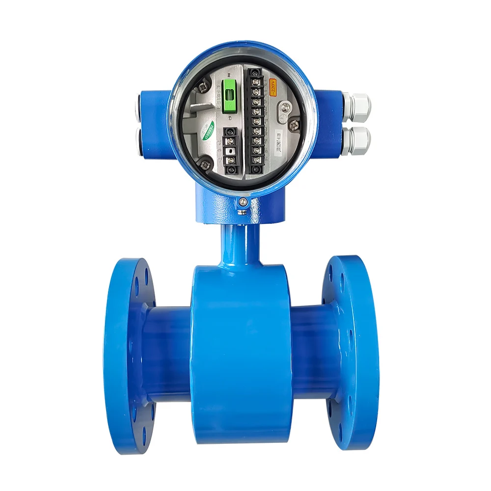 High Precision Liquid Flow Meter 0~30m3/h Sensor Diameter DN10~ DN600mm Accuracy 0.5% RS485 Digital Electromagnetic Flowmeter