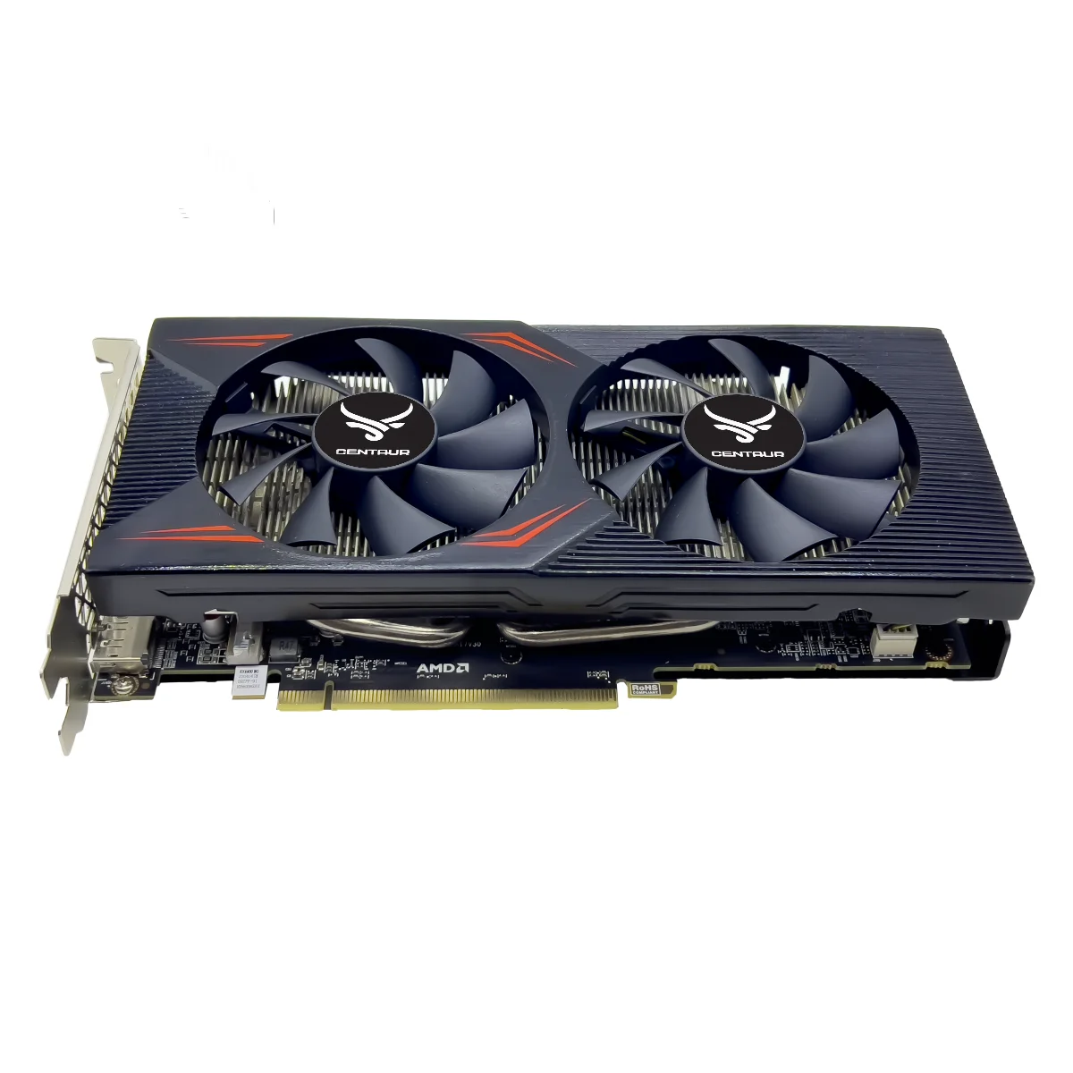 골드셀러CENTAUR 8GB 라데온 RX 6600 XT 데스크탑 GPU 그래픽 카드 (GDDR6 비디오 128비트, 새 팬 쿨러 타입, 게이밍용) 썸네일 3