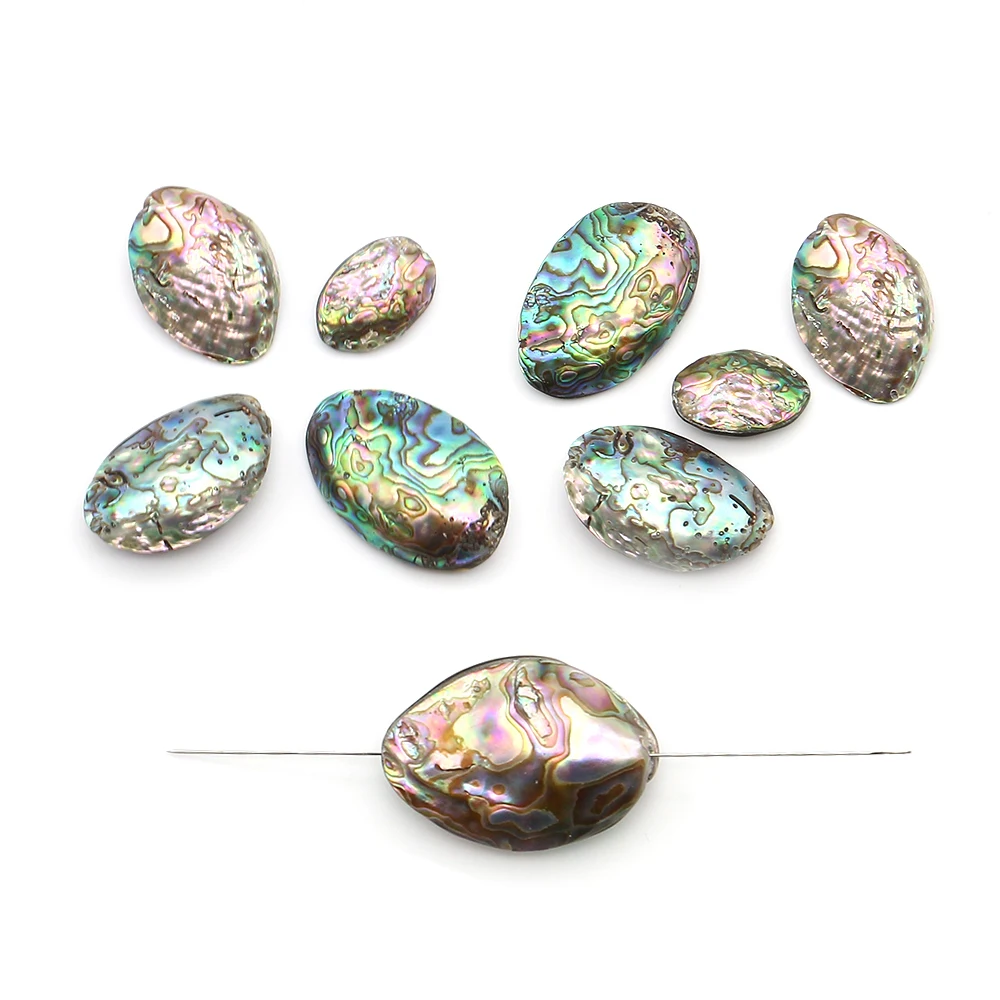 Natural Baby Abalone Shell Irregular Loose Beads for Jewelry Making DIY Keychain Necklace Bracelet Anklet Earrings Accessories