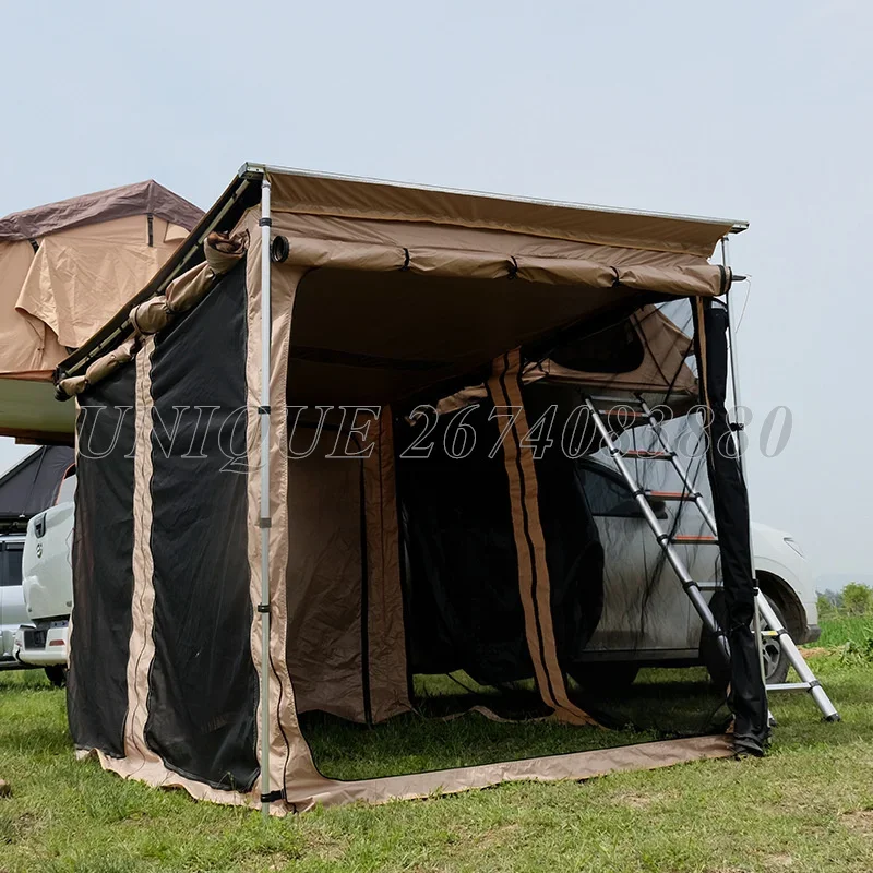 Outdoor Family Camping Tent, Car Side Foxwing Tent, Awning Room