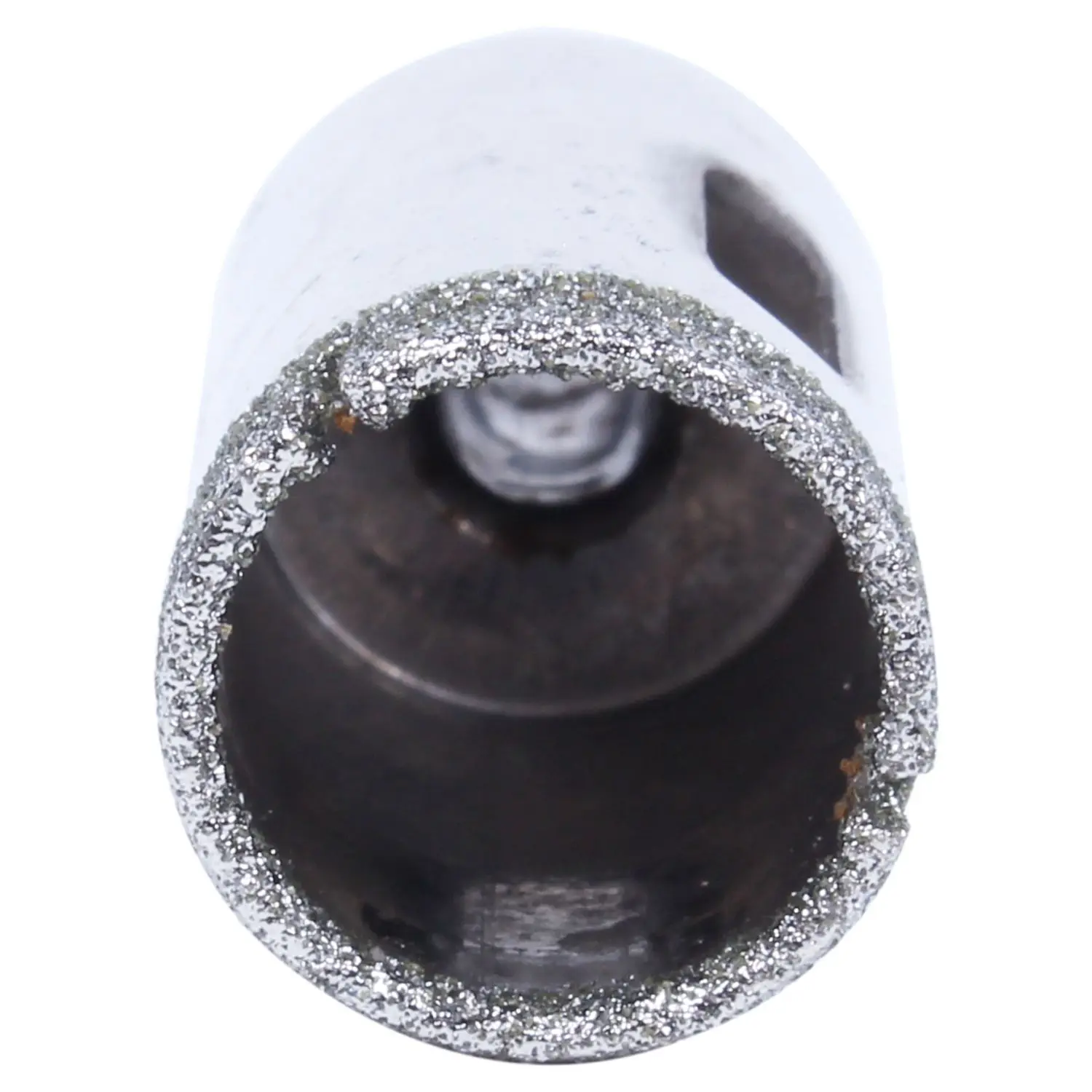 Punta da trapano rivestita con particelle diamantate per piastrelle in ceramica, diametro 16 mm, sega a tazza per vetro
