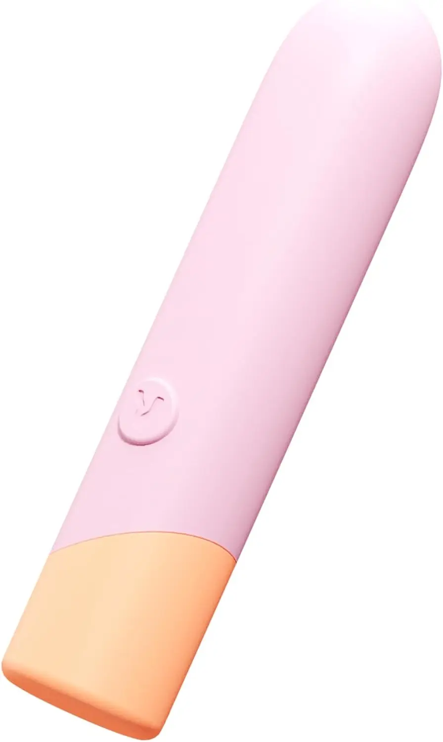 Vibrator - Mini vibrator toy, small lipstick vibrator, rechargeable silent and cautious toy, waterproof vibrator small personal