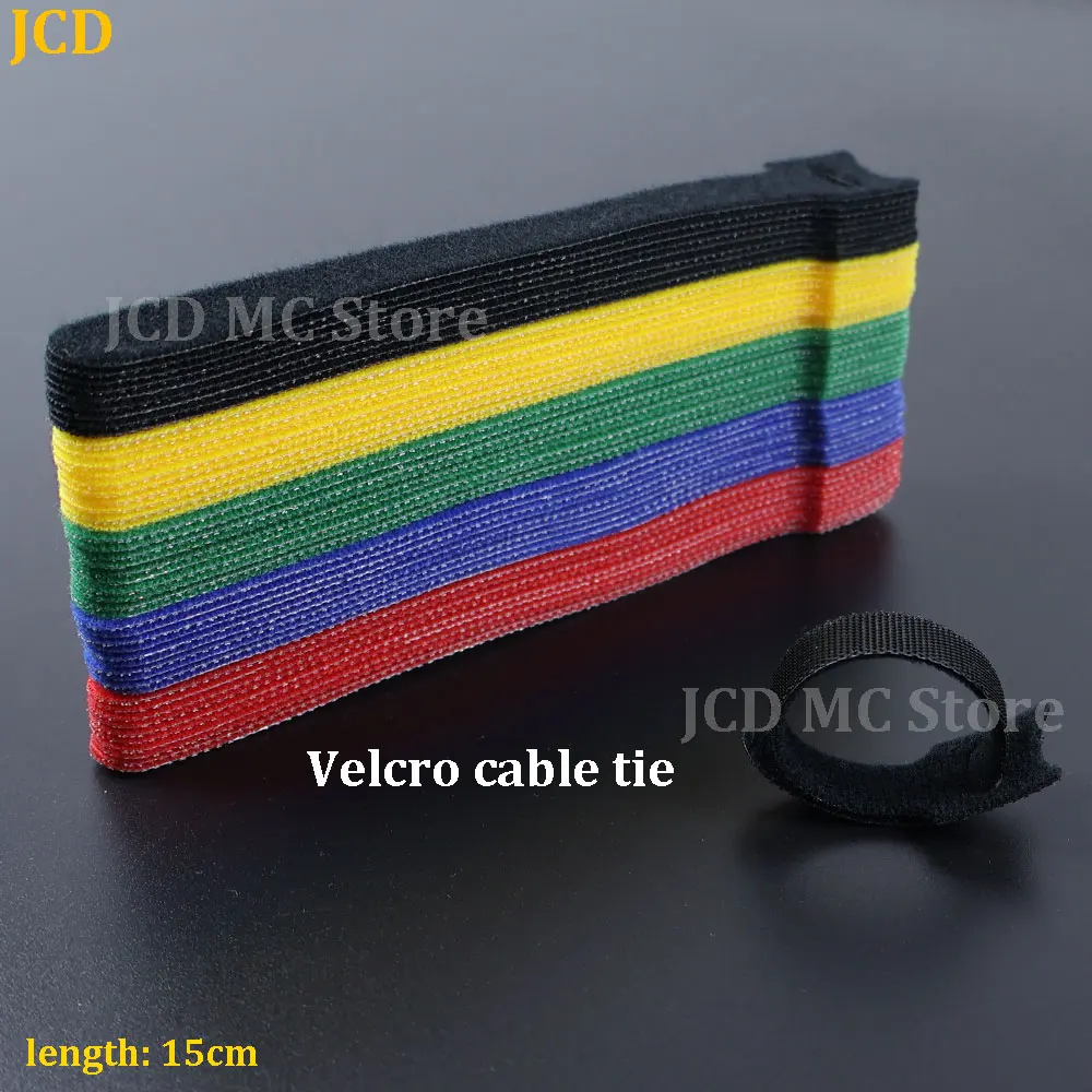 10-50Pcs/lot Plastics Reusable Cable Ties Nylon Loop Wrap Zip Bundle Ties T-type Cable Tie Wire For Earphone Cable Ties Colored