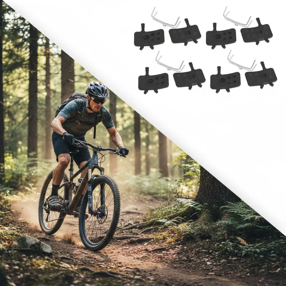 4 Pairs Resin Semi …