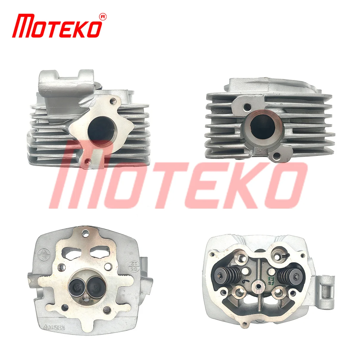 BX1404003 CG125 56.5MM BORE CYLINDER HEAD COMP. WITH VALVES FOR 156FMI ENGINE 4T CHINESE MOTORCYCLES