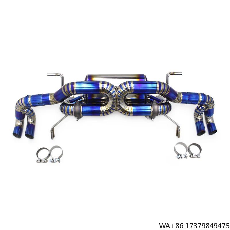 

OBM Titanium Catback Exhaust Pipe for Lamborghini Gallardo 5.2 LP550/LP560/LP570 2008-2016 Exhaust System Race Sport Car Muffler