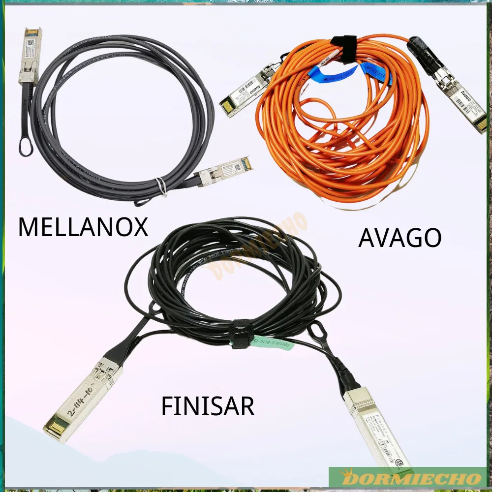 

Hot Sale Optical Fiber Cable 10GB Mellanox/Finisar/Avago Random Multimode Intel Fiber Module 10g AOC Optical Module SFP + 3m