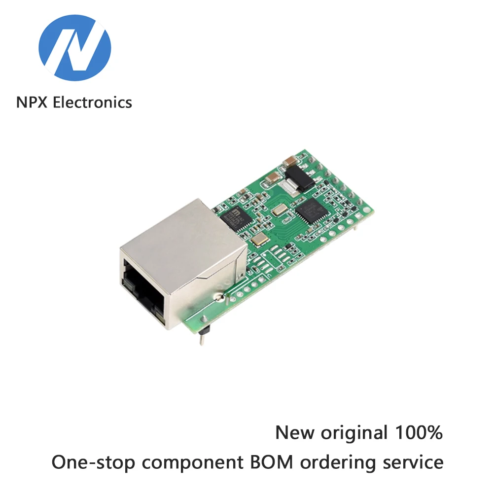 

Serial-to-Ethernet module, TCP/IP protocol stack, RJ45 to TTL serial port, network module