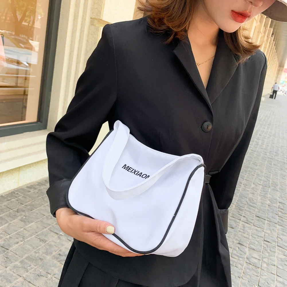 Nylon Small Shoulder Bags For Women 2022 Casual Classic Wild Women Handbag Simple Mini Totes Clutch Female Underarm Bags