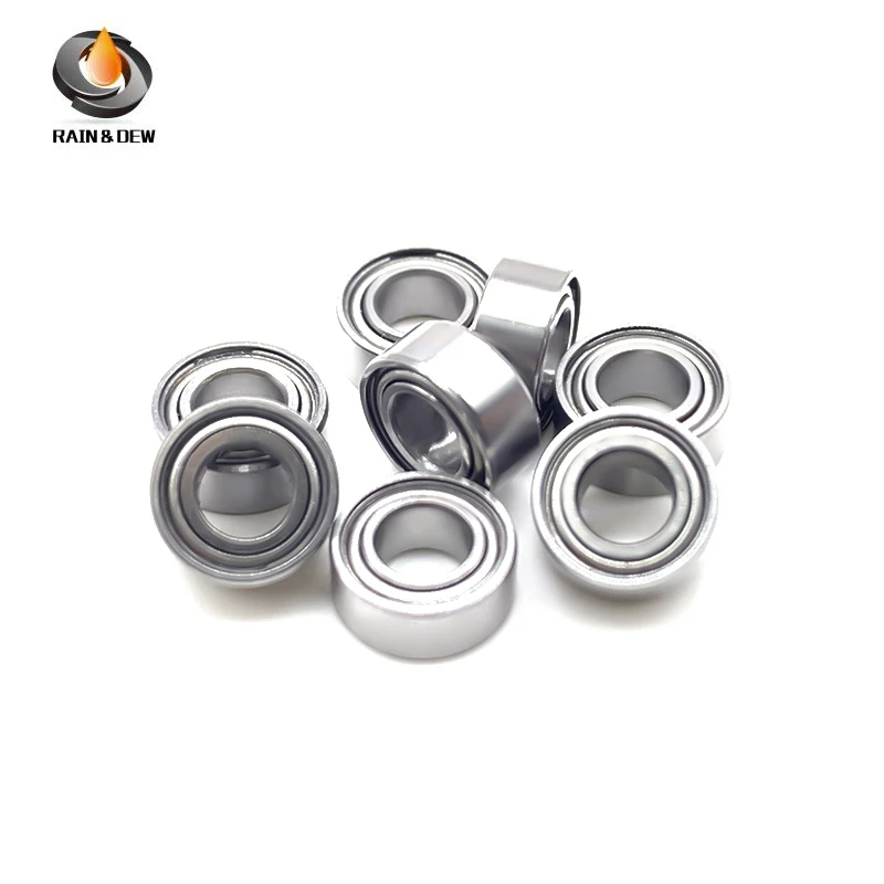 10PCS MR63ZZ 3x6x2.5 mm Bearing ABEC-7 Quality High-Speed MR63 ZZ Miniature Steel Ball Bearings For  Fishing Castking Reel